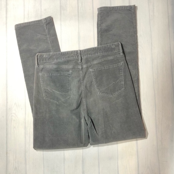 NYDJ Light Gray Corduroy Pants - Picture 2 of 4